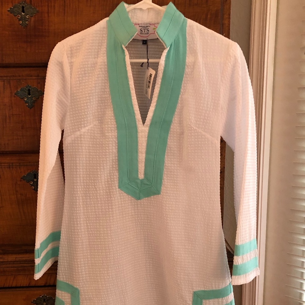 NWT White Sail to Sable Tunic Dress 0